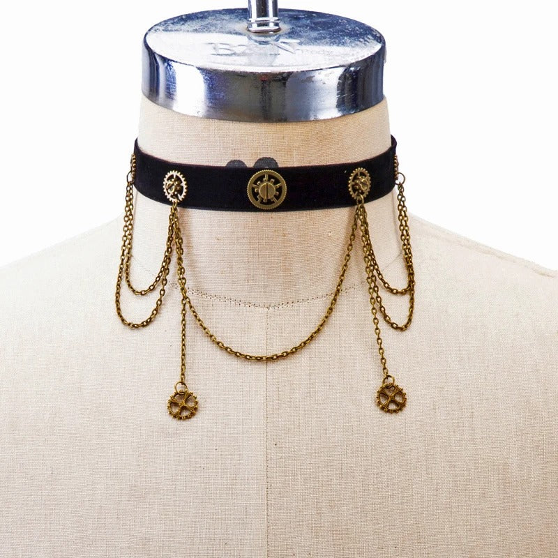 Steampunk choker