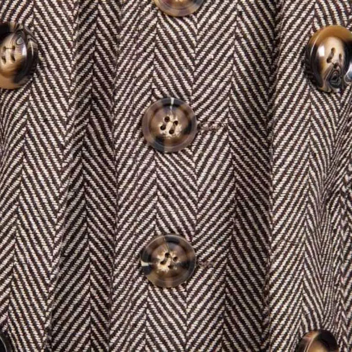 steampunk coat men detail