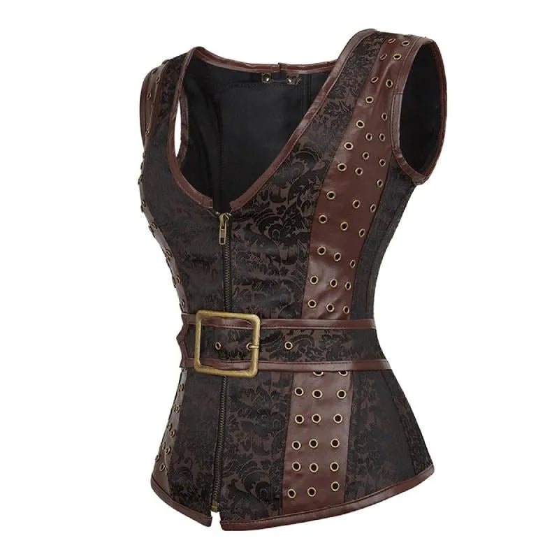 steampunk corset belt decoration