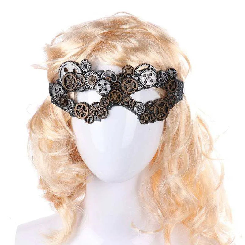 steampunk eye mask women