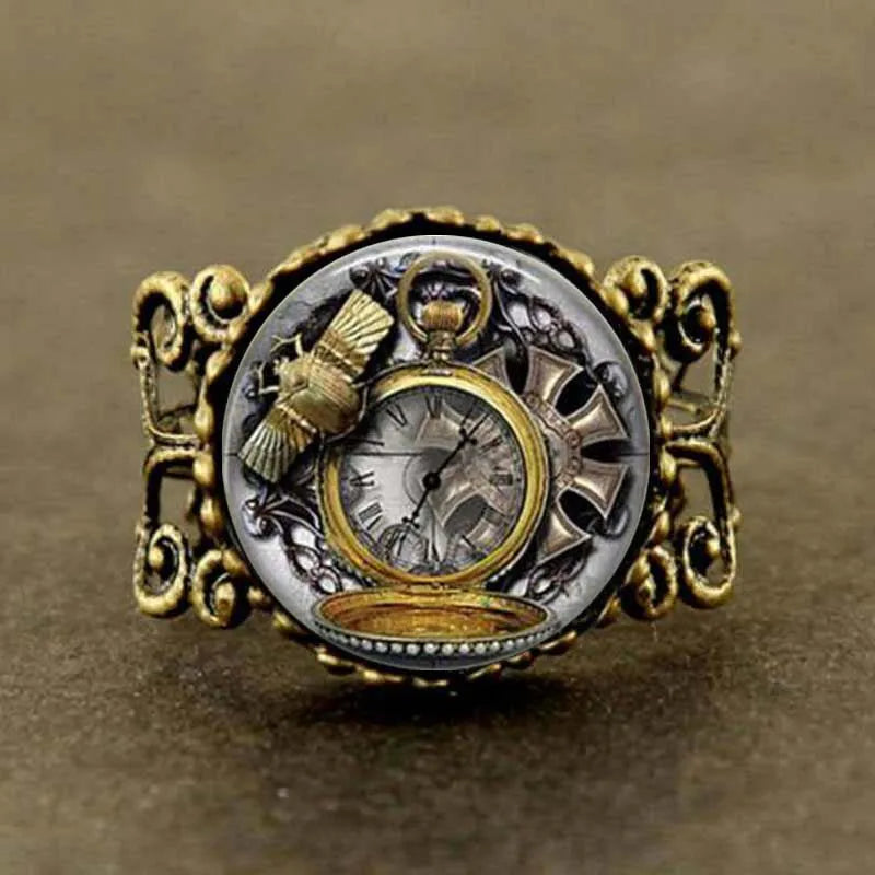 steampunk fantasy ring