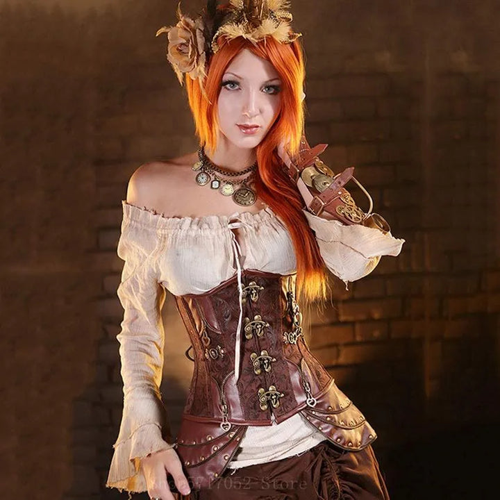 Medieval Renaissance Steampunk Corset