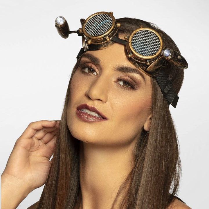 Brass Steampunk goggles