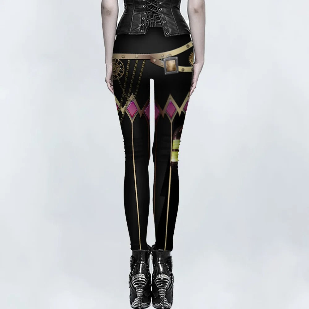 steampunk leggings for women