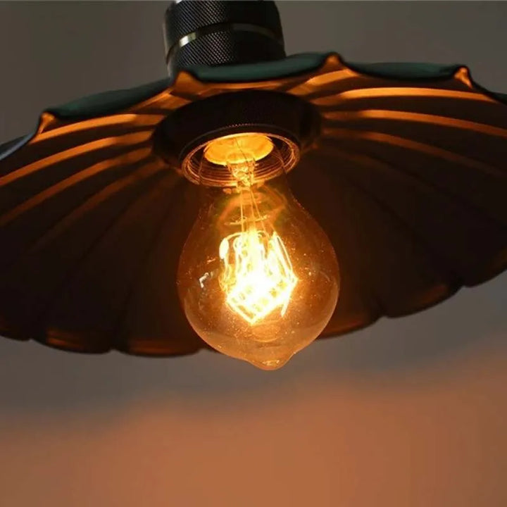 Black Steampunk lamp