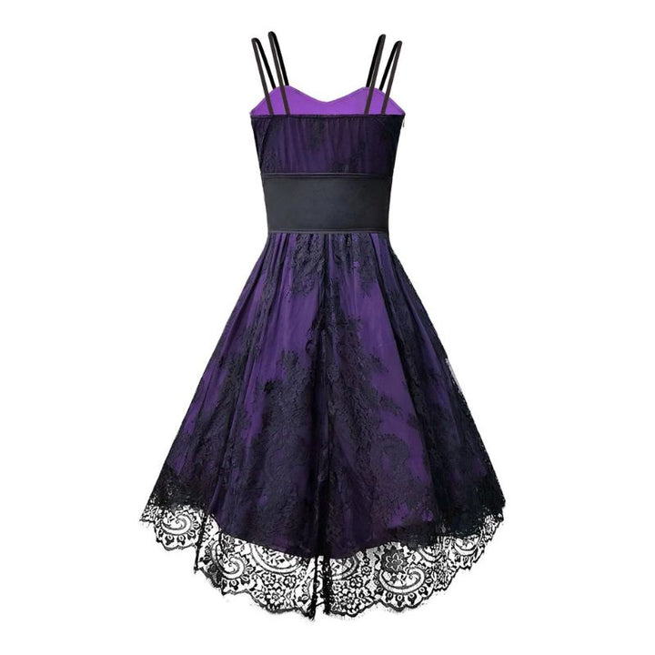 Purple Steampunk dress