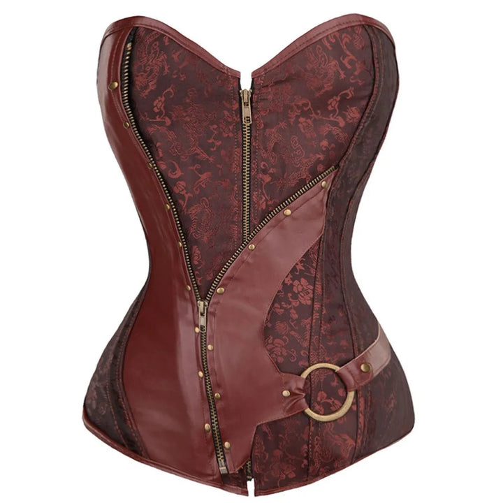 Steampunk push-up corset