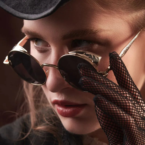 COLLECTOR’S AUTHENTIC STEAMPUNK GLASSES New Vintage Bausch and Lomb Goggles Steampunk 1950 main image 2