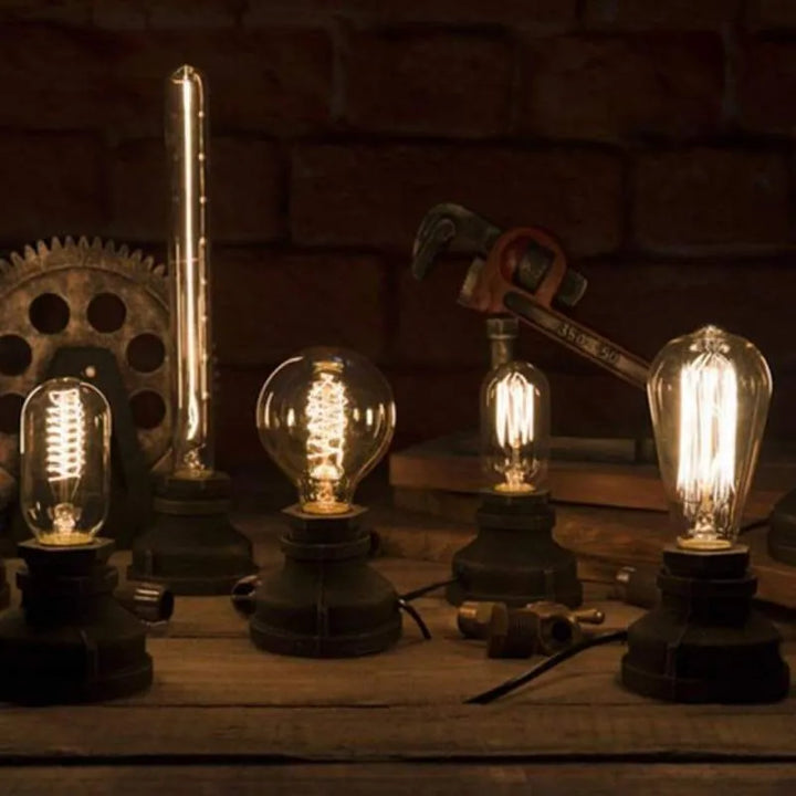 Edison Steampunk lamp
