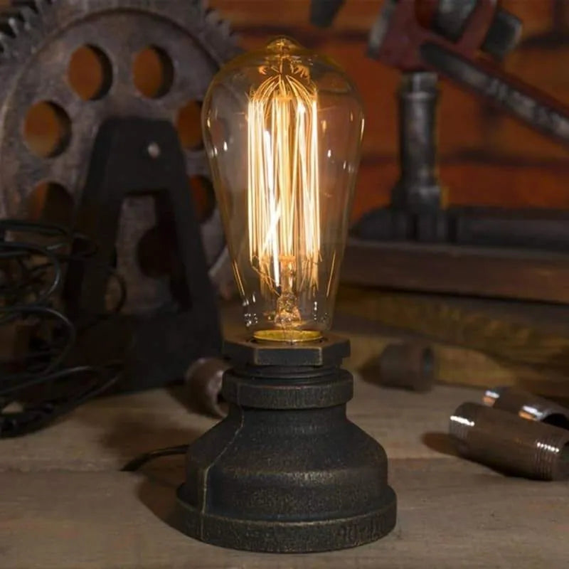Edison Steampunk lamp