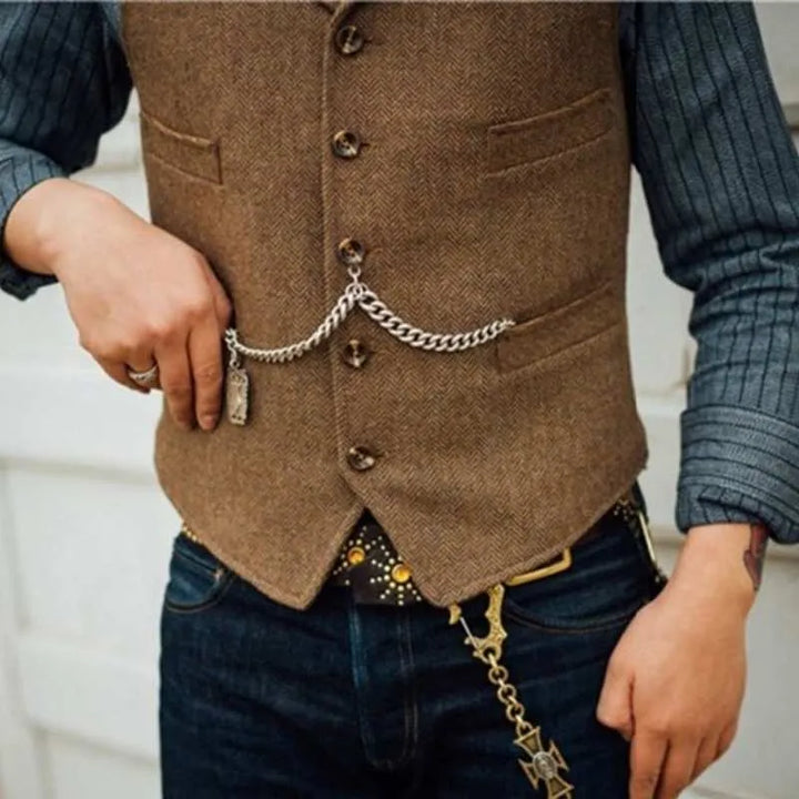 Vintage steampunk vest