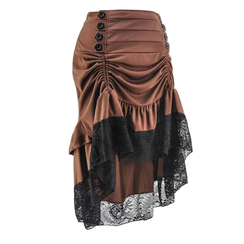 western steampunk skirt for women