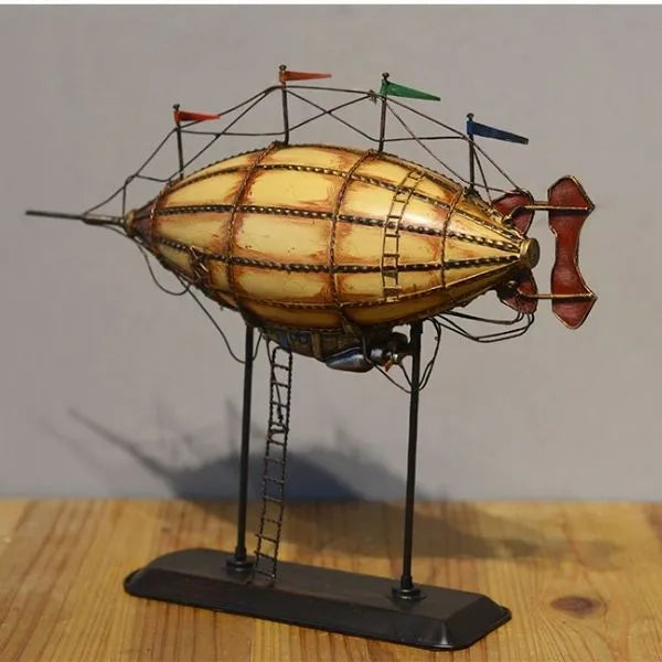 steampunk zeppelin model