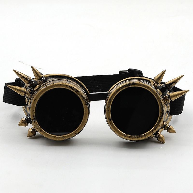 Steampunk welding goggles