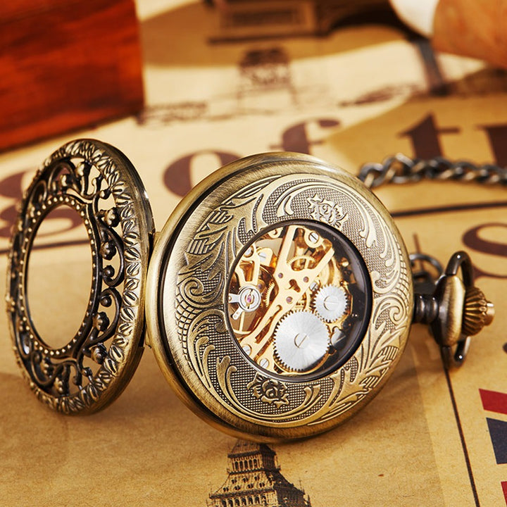 Star Seampunk pocket watch