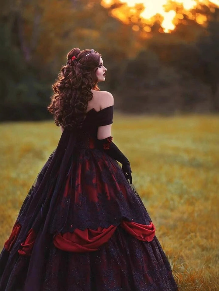 Ball gown Victorian dress