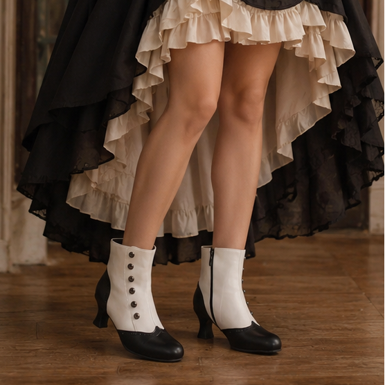 Old fashioned Steampunk boots