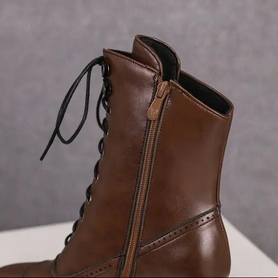 Victorian Lace-Up Boots