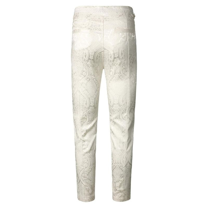 White Steampunk pants