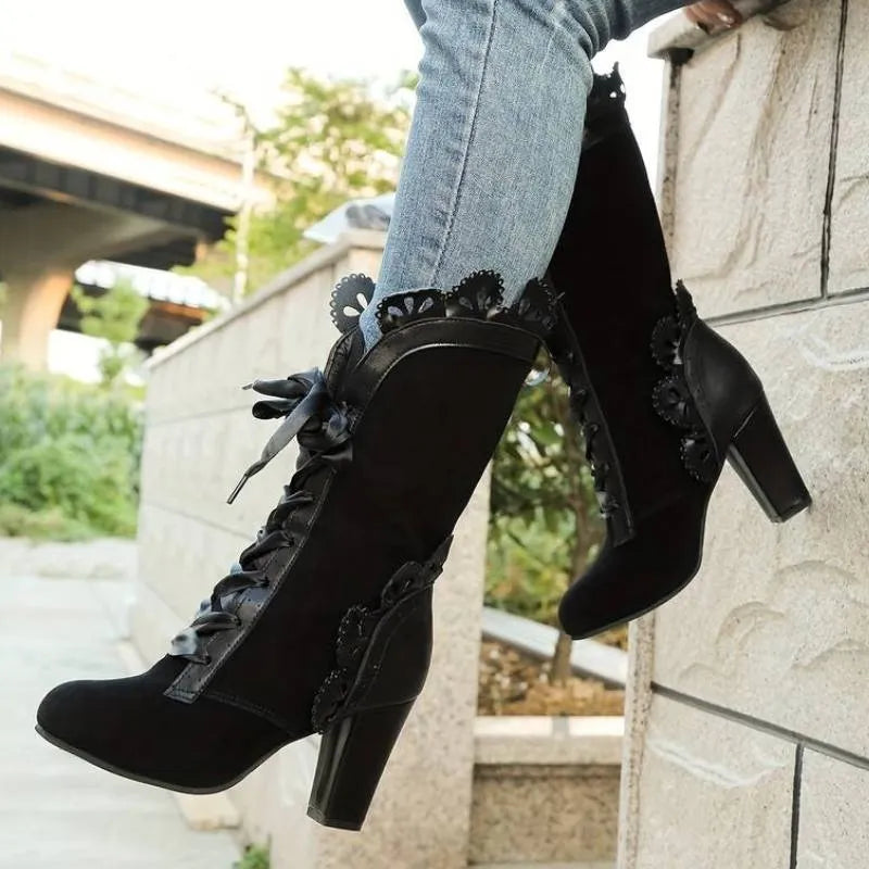 Steampunk city boots