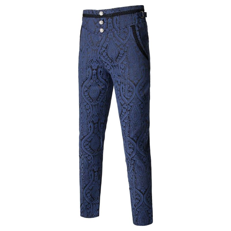 Blue Steampunk pants