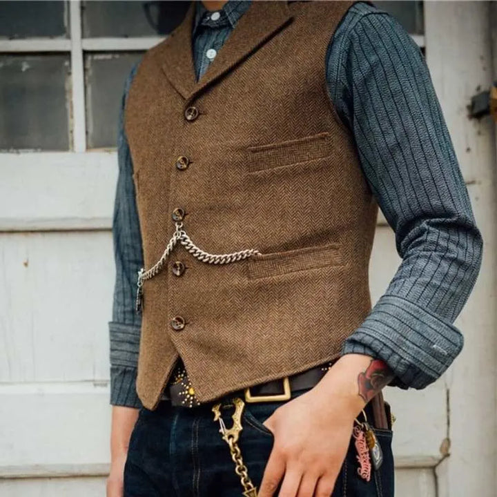 Vintage steampunk vest