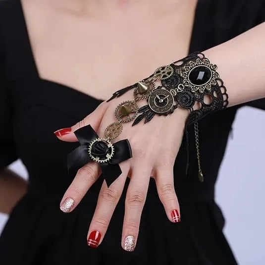 Retro Victorian Steampunk glove