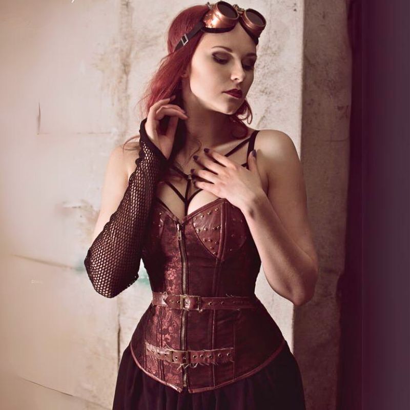 Rogue Style Steampunk corset