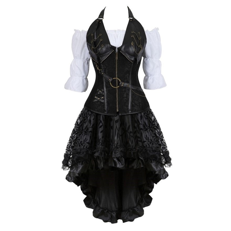 black widow costume dress Steampunk Creepy crawly and positively BFCM25-30% Size:EU 50 | US 20 | UK 22 White Sparkle Bachelorette Outfit