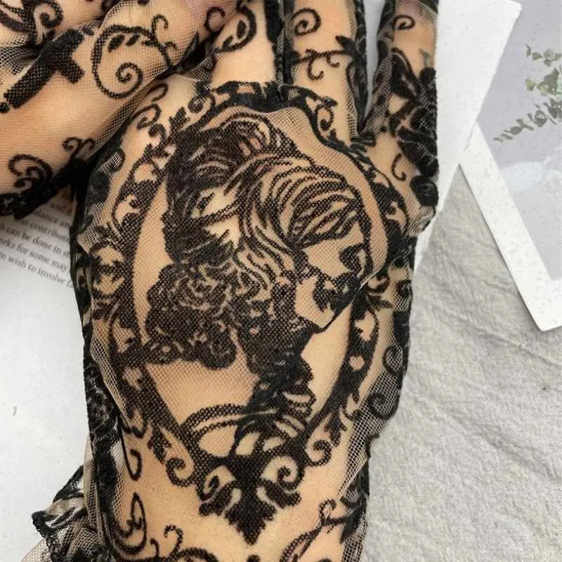 steampunk glove for women