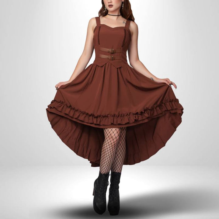 Classy steampunk dress