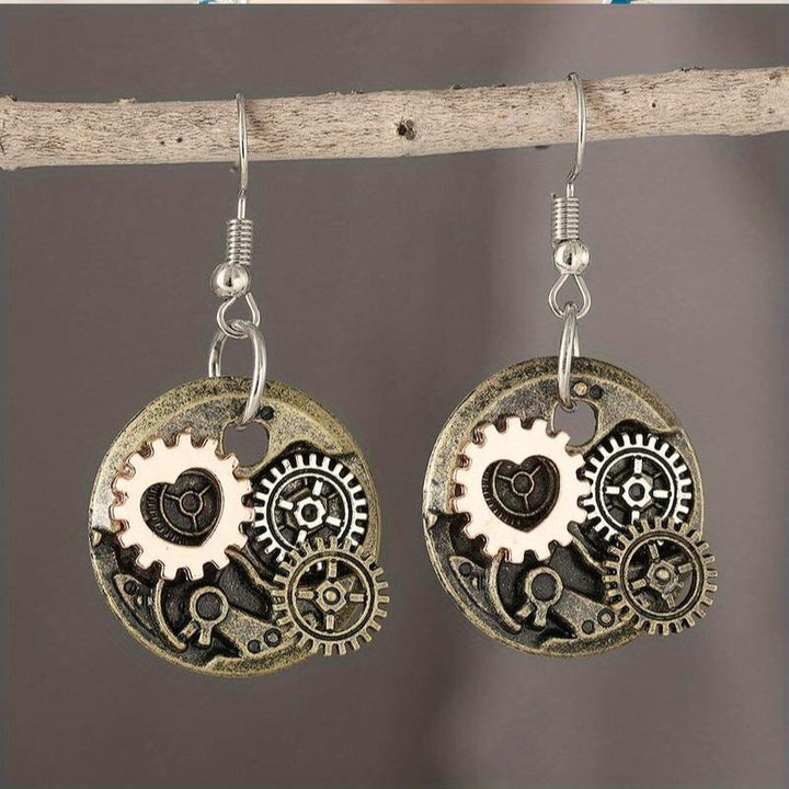 women's steampunk earrings