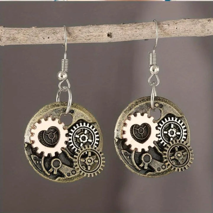 women's steampunk earrings