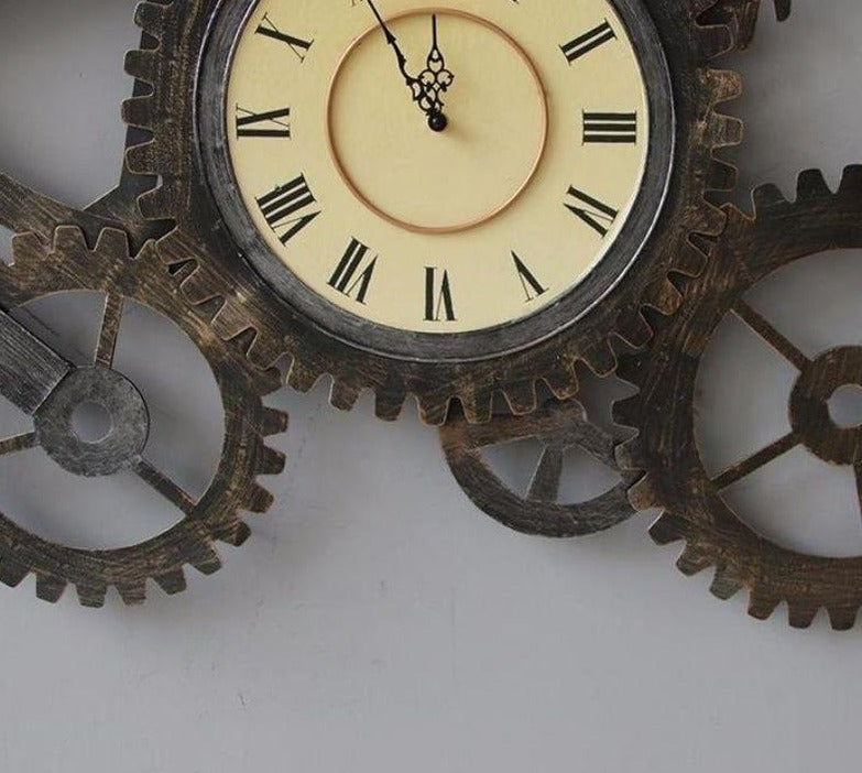 Large steampunk clock