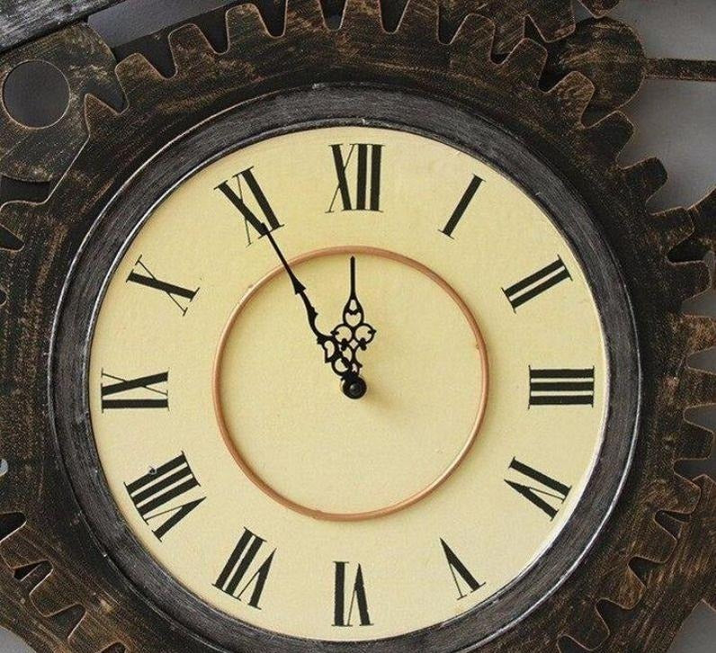 Large steampunk clock