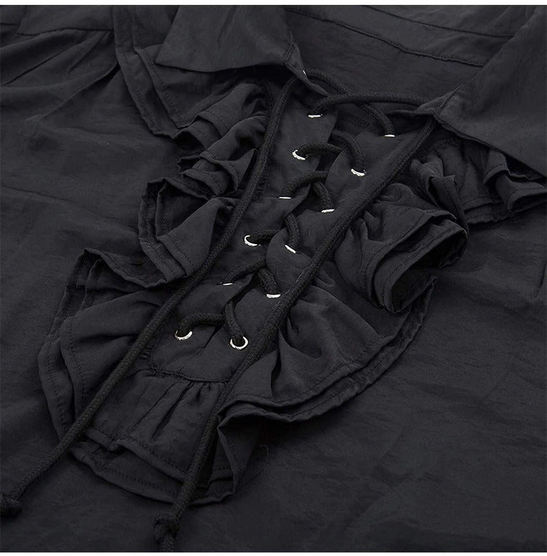 Puffy steampunk shirt