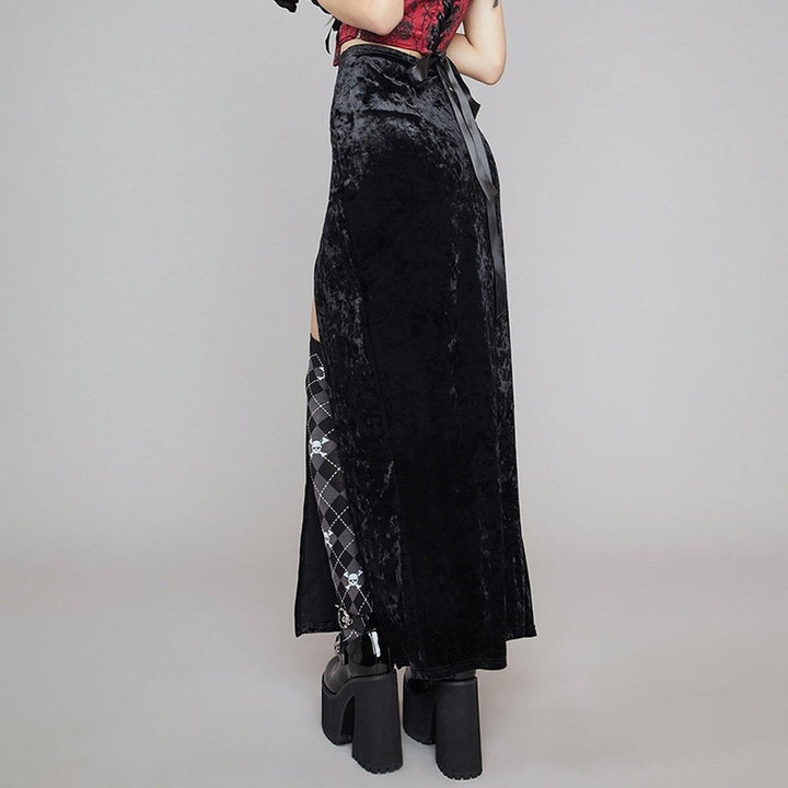 Steampunk Split Skirt