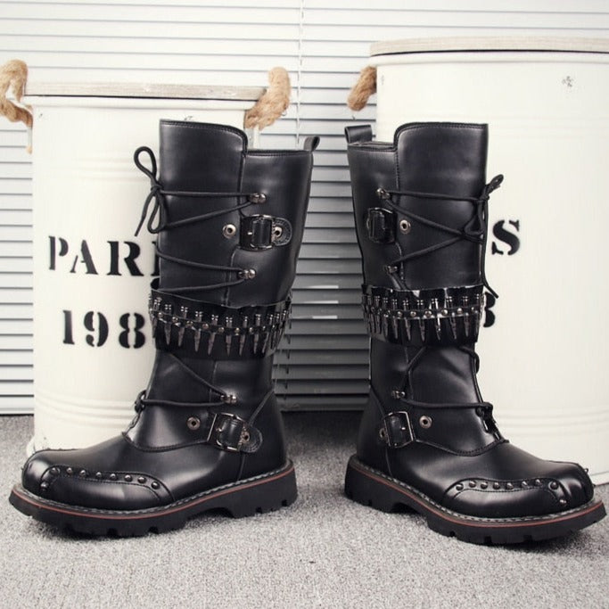 Mens Steampunk Boots