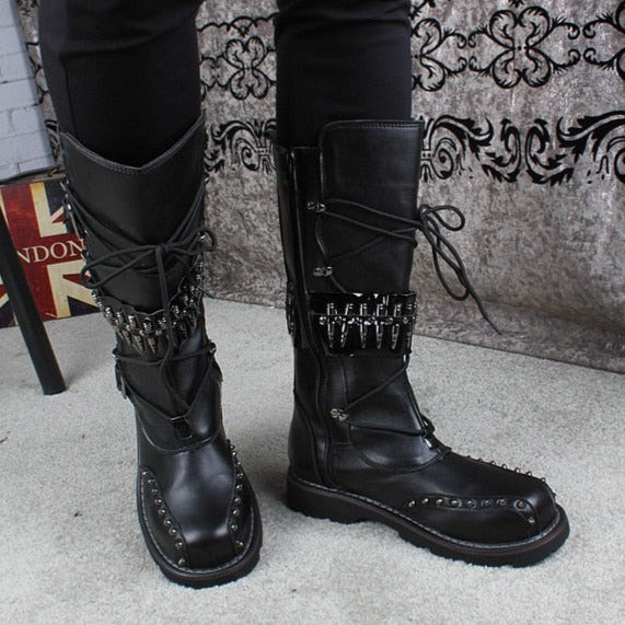 Mens Steampunk Boots