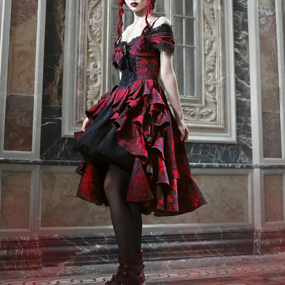 Victorian Steampunk Wedding Dress, only dress / M Victorian Steampunk Wedding Dress, only dress / M