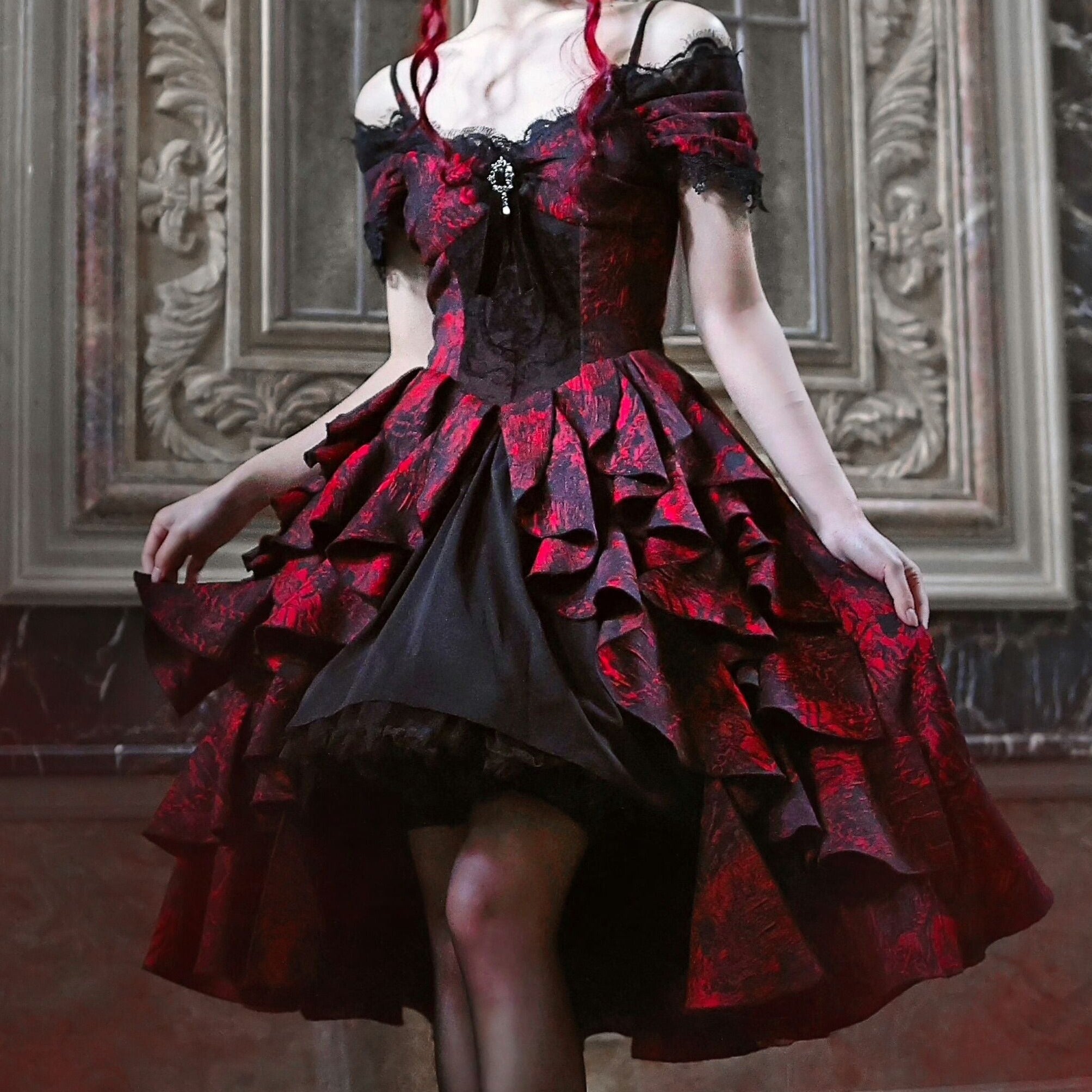 Victorian Steampunk Wedding Dress