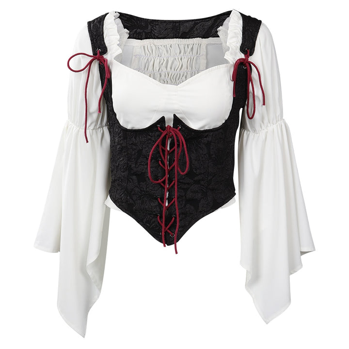 Steampunk corset top