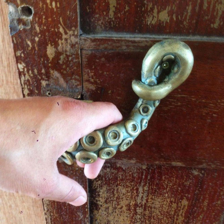 Steampunk door handle