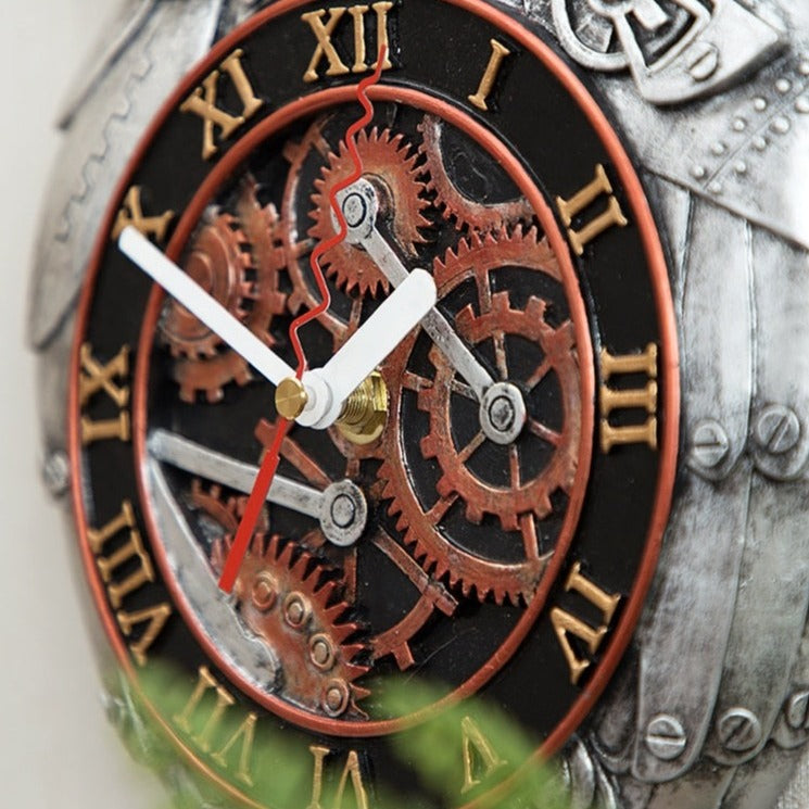 Steampunk Owl Clock