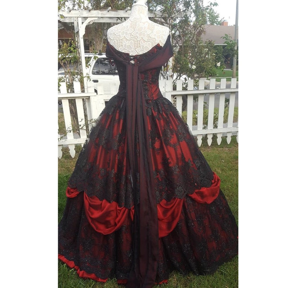 Ball gown Victorian dress, 4 Ball gown Victorian dress, 4