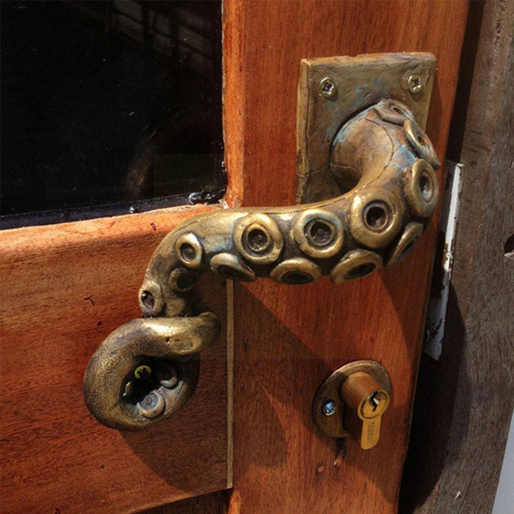 Steampunk door handle