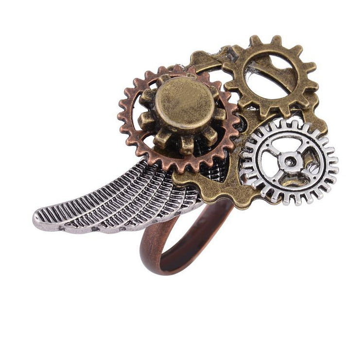 Steampunk wing ring