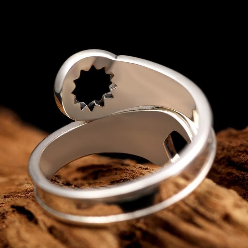 Wrench Steampunk ring