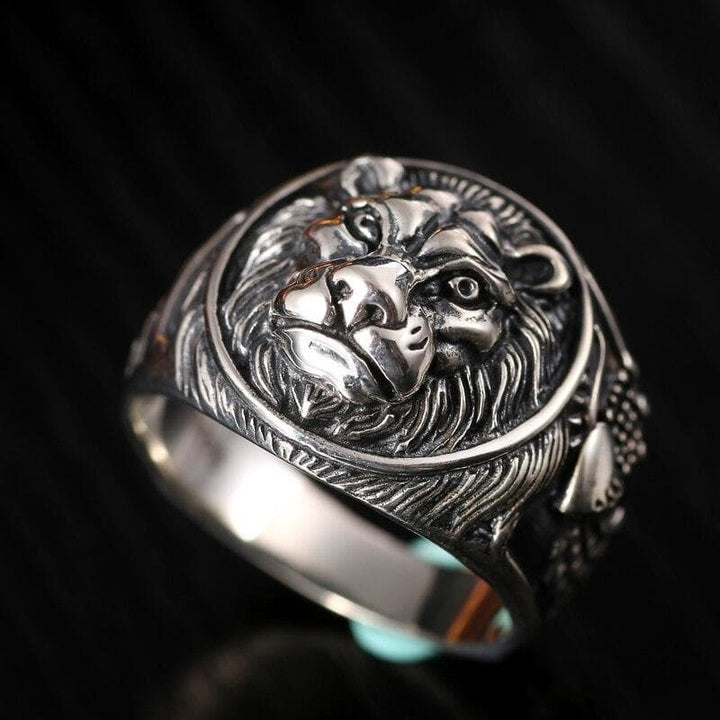 Steampunk Lion ring