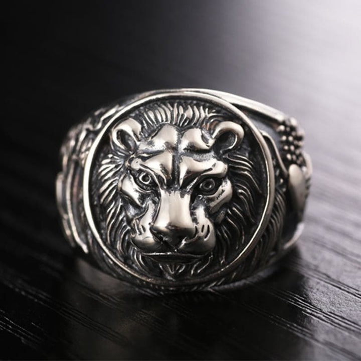 Steampunk Lion ring